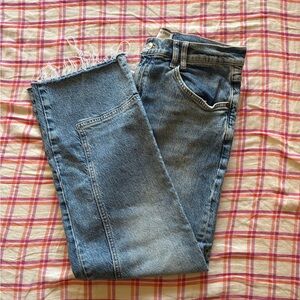 Free People Double Knee Jeans